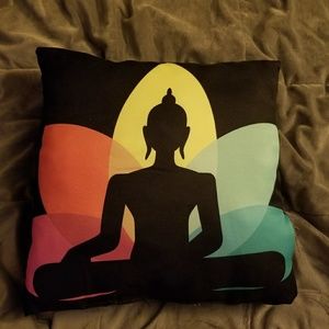 Yoga Throw Pillow